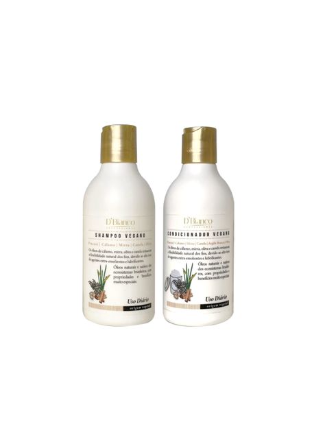 Shampoo + Acondicionador Vegano DBianco 300 Ml-0