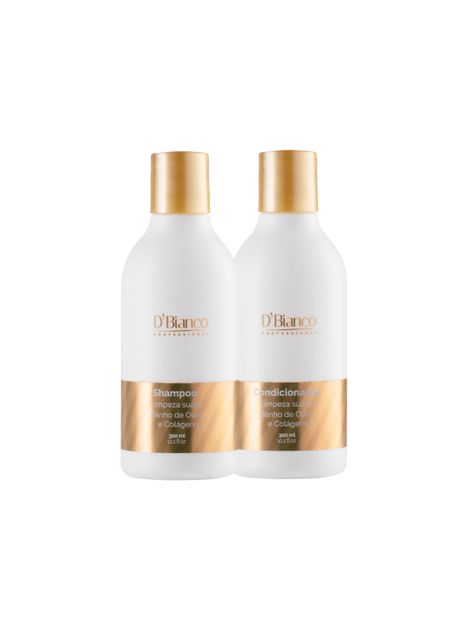 Shampoo + Acondicionador Baño de Oro DBianco-0