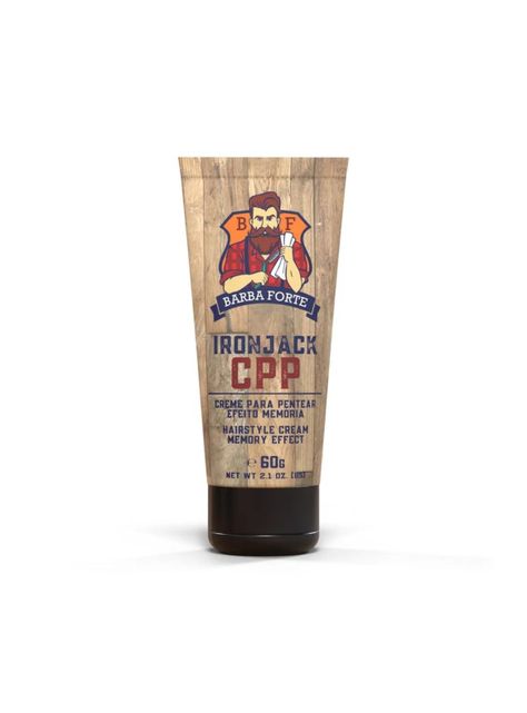 Crema de Peinar IronJack Barba Forte 60 Gr-0