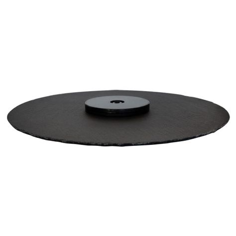 Plato Giratorio Piedra Pizarra 33 Cm Wayu-1