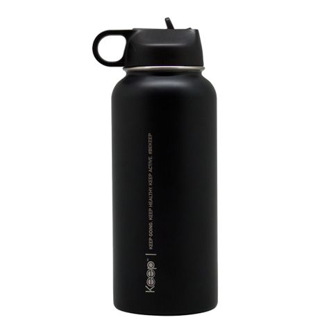 Botella Insulada 1L Keep Negro-0