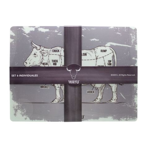 Set 6 Individuales Wayu PVC-0