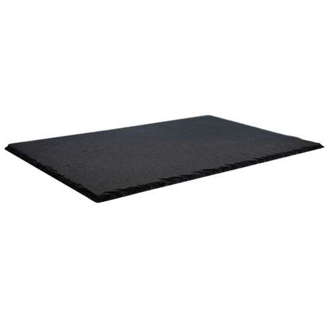 Plato Rectangular Piedra Pizarra-0