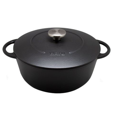 Olla Enamel 28Cm Iron Cast Wayu-0