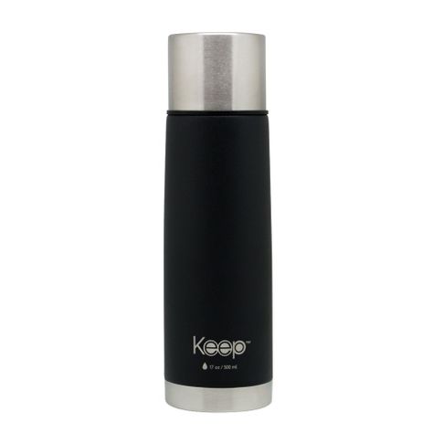 Termo Bala Keep 500 Ml Rubber Negro-0