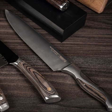 Cuchillo Chef 8 Black Edition Wayu-4