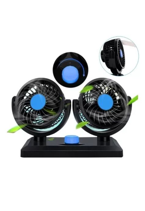 Ventilador Doble Auto Rotación 360°-2