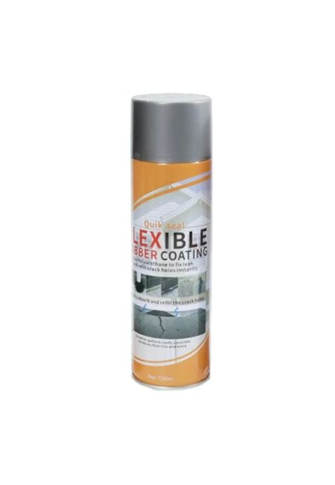 Sellador Instantáneo Fuga Agua Techo Tubería Aerosol 700 ML Gris-0