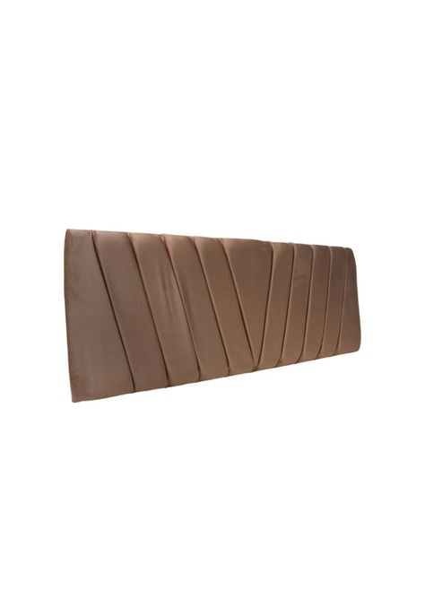 Respaldo Elegante Super King Capitone 200x60 CM Beige Felpa-1
