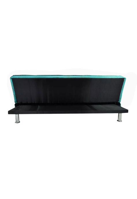 Futón Sofá Cama Ajustable 170x50x40 CM Turquesa-3
