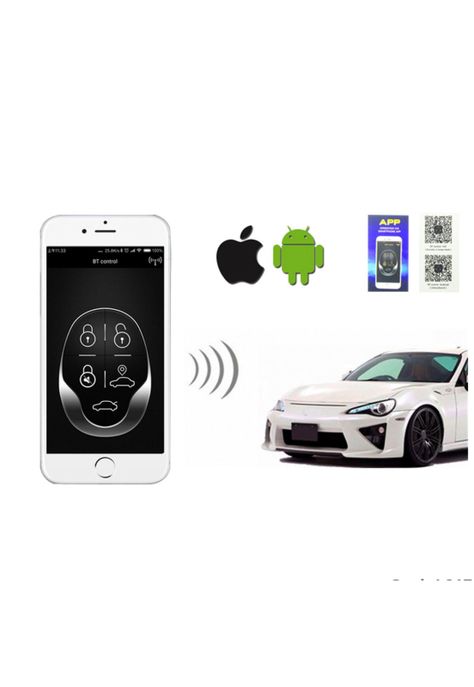 Alarma Auto Smartphone Android IOS Control Remoto-5