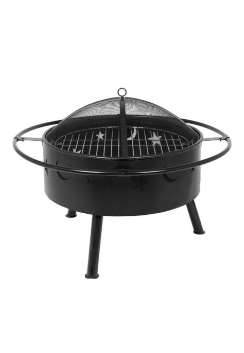 Brasero Metal Leña O Carbón Tapa 82x67 CM-0
