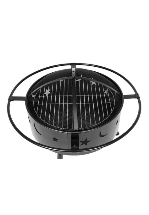 Brasero Metal Leña O Carbón Tapa 82x67 CM-2