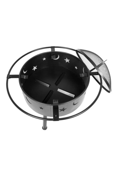 Brasero Metal Leña O Carbón Tapa 82x67 CM-4