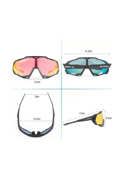 Gafas Ciclismo Cristales Reemplazables Exterior-3