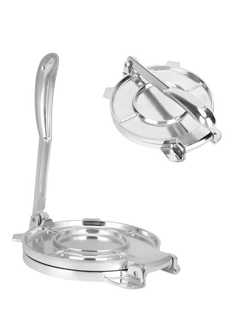 Prensa Tortillas Cocina Acero Inoxidable 20 CM-2