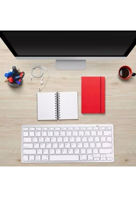 Teclado Inalámbrico Bluetooth Plateado-6