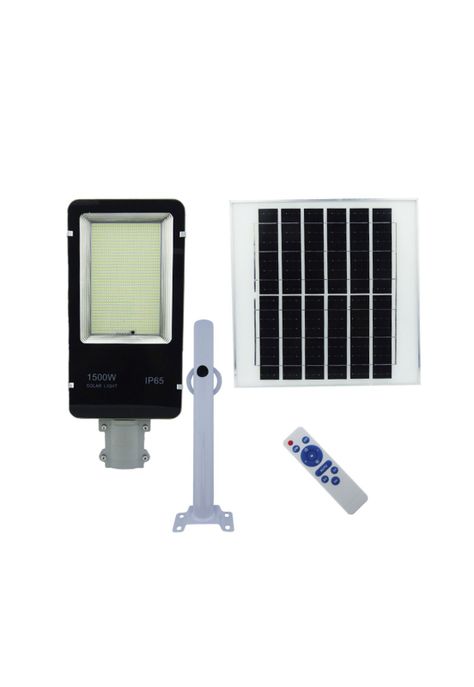 Foco Brazo Solar 1500 W 1216 LED Placa Metal Control-0
