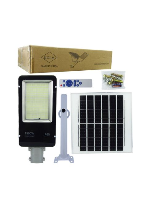 Foco Brazo Solar 1500 W 1216 LED Placa Metal Control-3