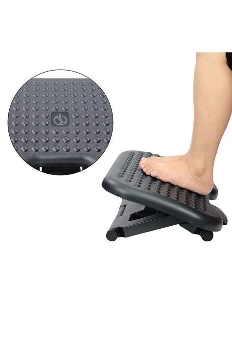 Reposa Apoya Pies Ajustable Ergonómico Relax Trabajo-3