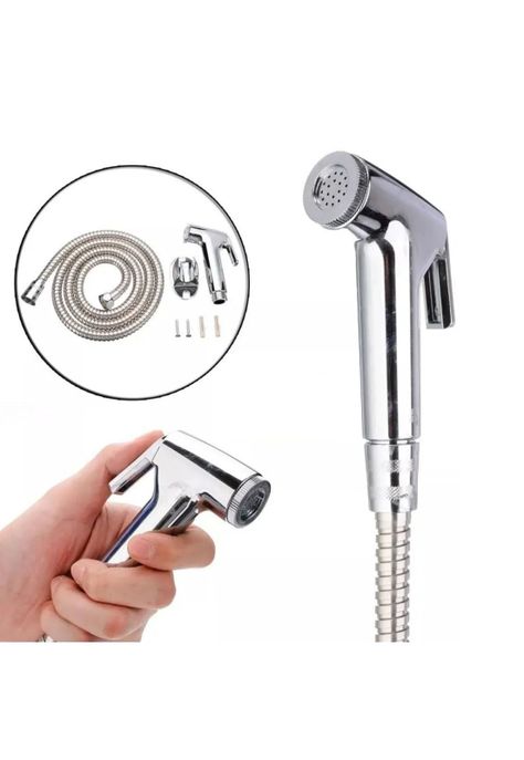 Ducha Baño Bidet Árabe Soporte Manguera Flexible WC-1