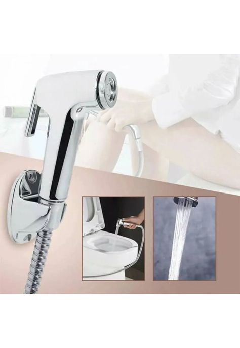 Ducha Baño Bidet Árabe Soporte Manguera Flexible WC-5