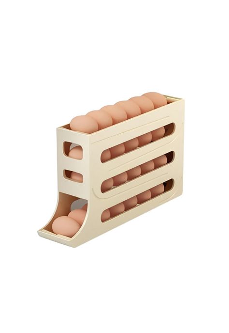 Organizador Portahuevos 4 Niveles 30 Huevos 35,9x7 CM-1