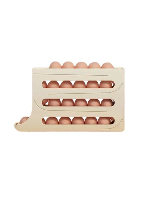 Organizador Portahuevos 4 Niveles 30 Huevos 35,9x7 CM-2