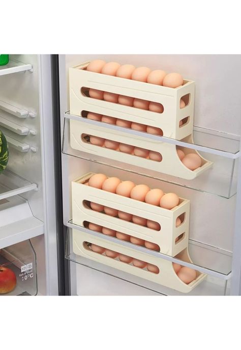 Organizador Portahuevos 4 Niveles 30 Huevos 35,9x7 CM-4