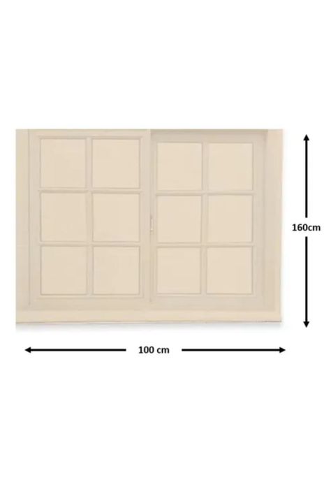 Cortina Roller Rustica Deluxe 100x160 CM Beige-1
