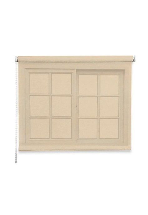 Cortina Roller Rustica Deluxe 100x160 CM Beige-2