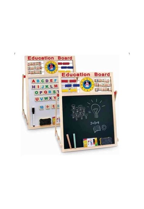 Pizarra Educativa ABC Abaco Multipropósito 44x37 CM-3