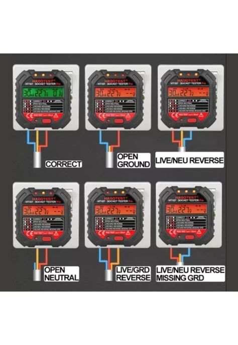 Probador Diferencial Tester Enchufes-1