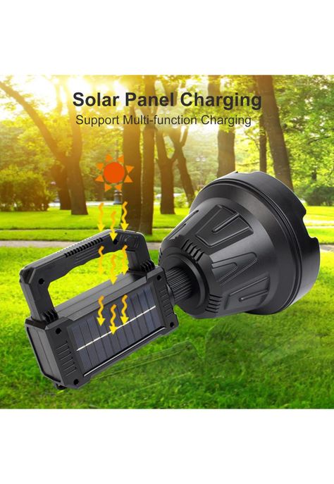 Linterna Luz LED COB 100 Watt Exteriores Recargable-4
