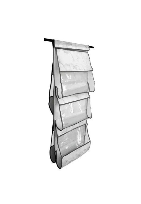 Organizador Closet Plegable Ropa 5 Bolsillos Blanco-0