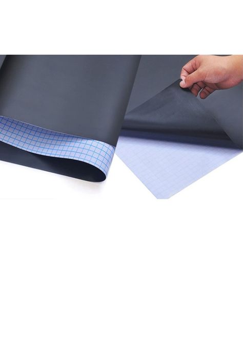 Pizarra Pared Adhesiva 200 CM x 45 CM Negra-2