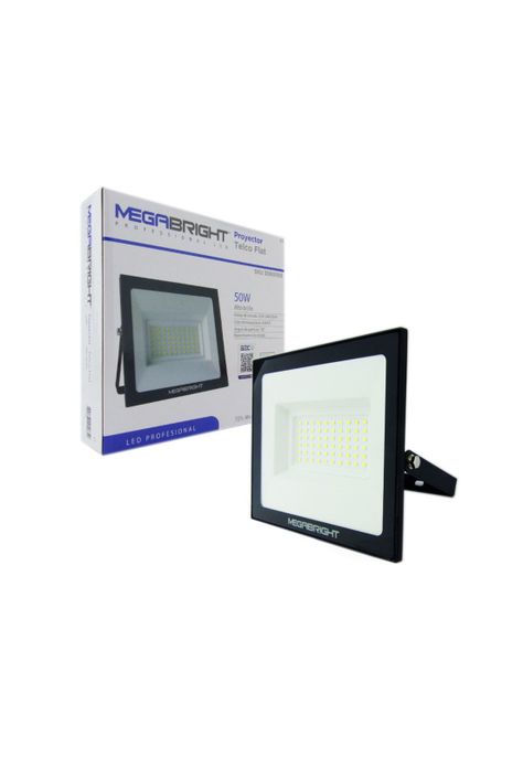 Foco Halógeno LED 50 Watt Luz Fría 6000 Lúmenes-2
