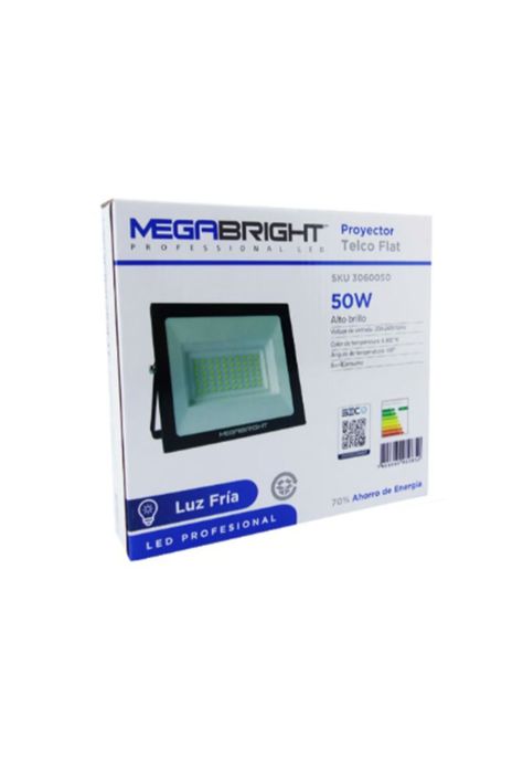 Foco Halógeno LED 50 Watt Luz Fría 6000 Lúmenes-3