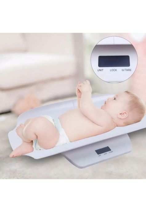 Balanza Inteligente Baño Bebe Digital Blanco-6