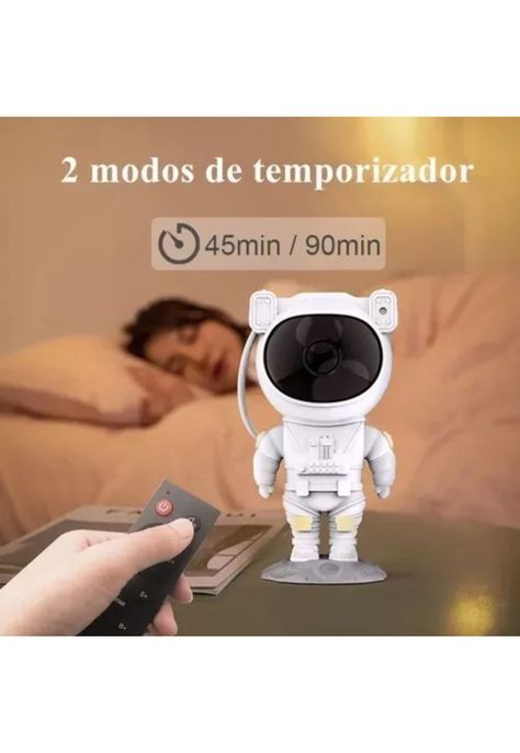 Proyector Lámpara Galaxia Astronauta Estrellas Dormitorio Noche-3