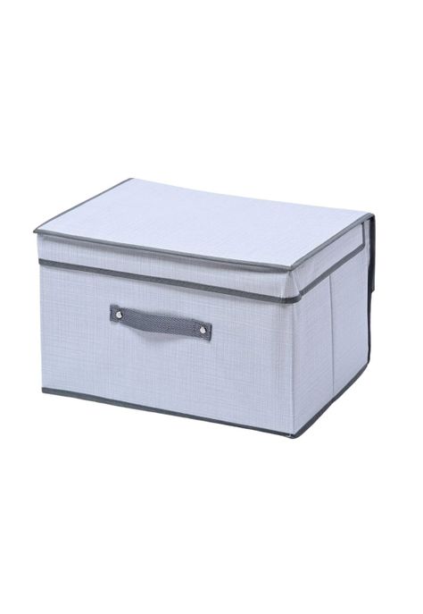 Caja Organizadora Multiuso Hogar 50x40x30 CM Gris-0