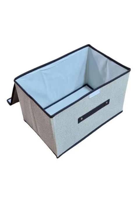 Caja Organizadora Multiuso Hogar 50x40x30 CM Gris-1