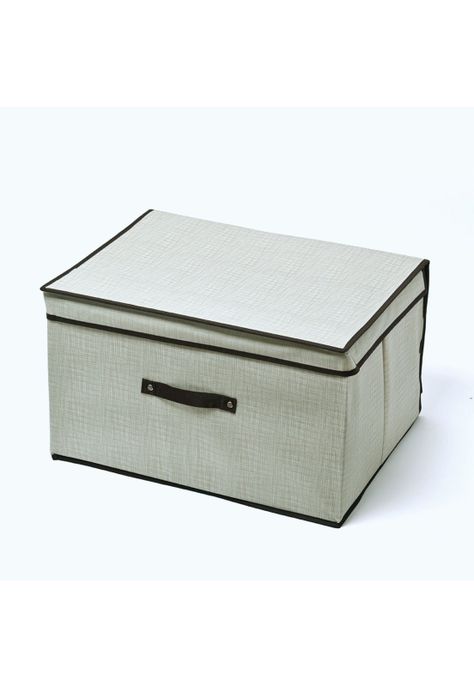 Caja Organizadora Multiuso Hogar 50x40x30 CM Gris-3