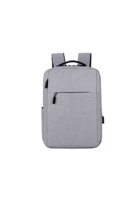 Mochila Notebook 15 USB 35 LT Gris-0