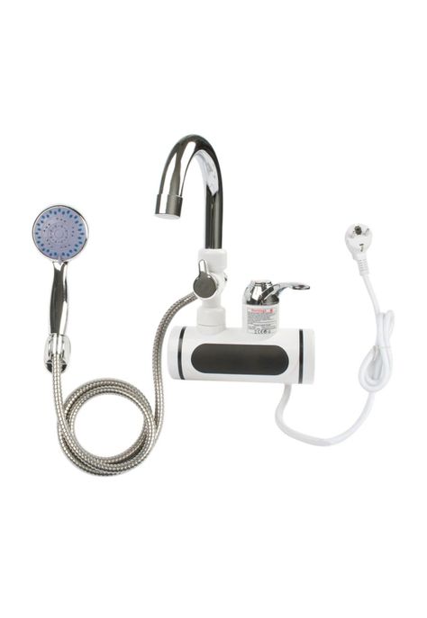 Llave Grifo Calentador Agua Eléctrico Lavaplatos Ducha-0