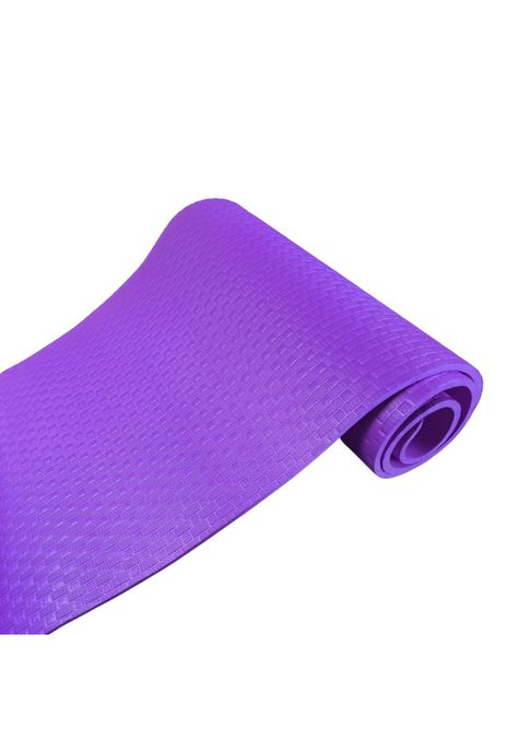 Mat Alfombrilla Yoga Pilates Ejercicio 8 MM Morado-1