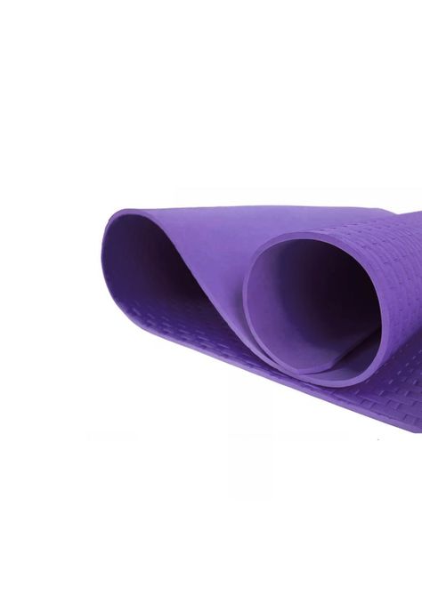 Mat Alfombrilla Yoga Pilates Ejercicio 8 MM Morado-2