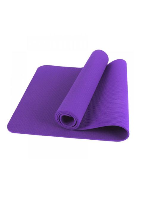Mat Alfombrilla Yoga Pilates Ejercicio 8 MM Morado-4