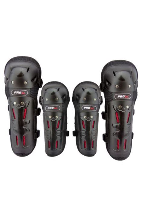Set Rodilleras Coderas Moto Bicicleta Pro-3
