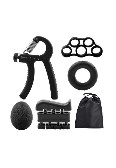Kit Ejercitador Fortalecedor Manos 5 Piezas Ajustable-0